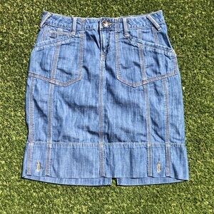 Retro Banana Republic denim skirt